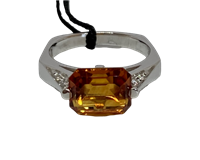 Anillo Recarlo Mujer in Oro blanco Topazio 0.44 Ct ZG153/B - ZG153/B